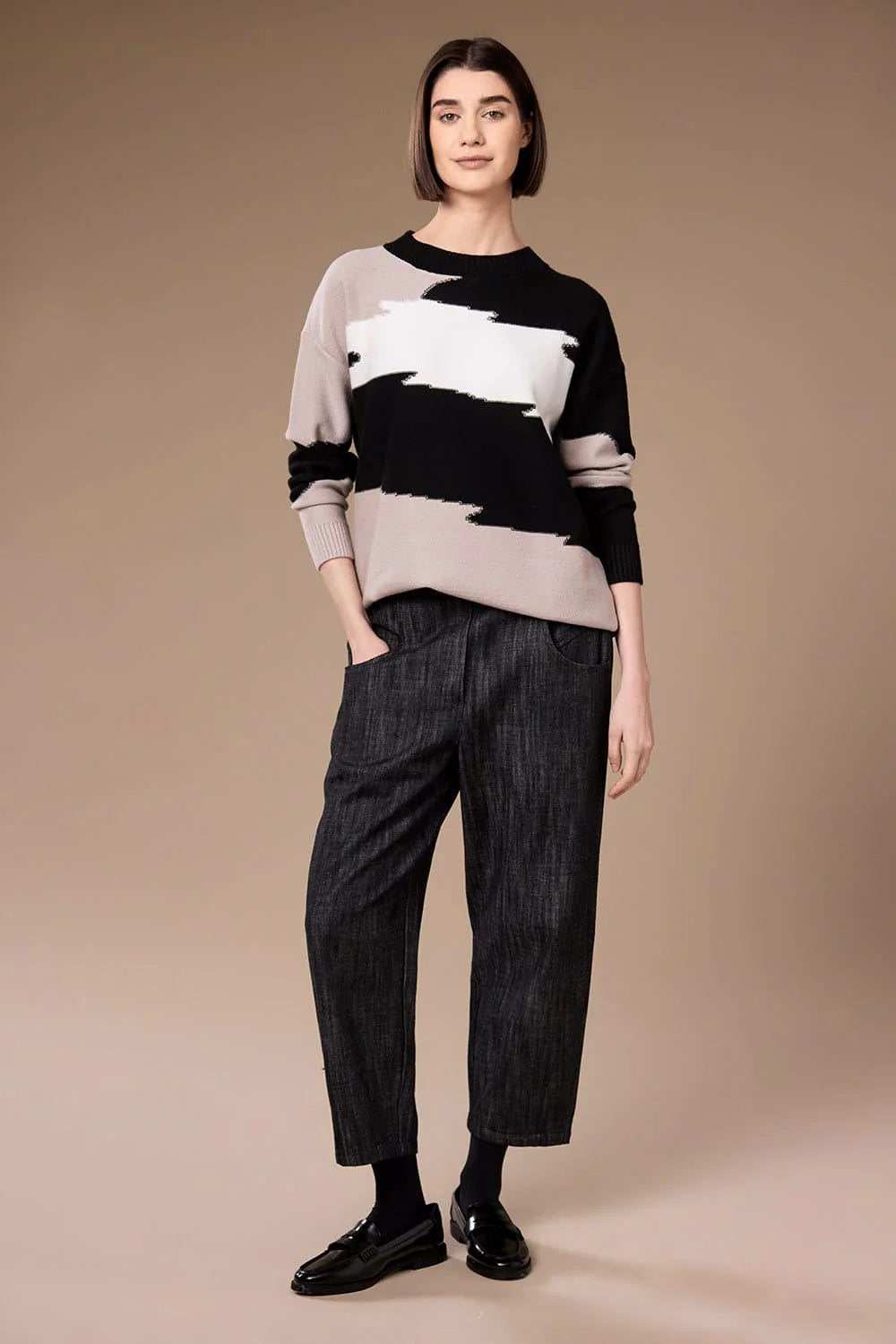 Black Slouch Jean