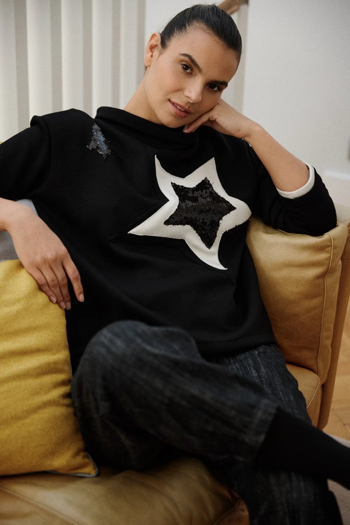 Black Star Sweater