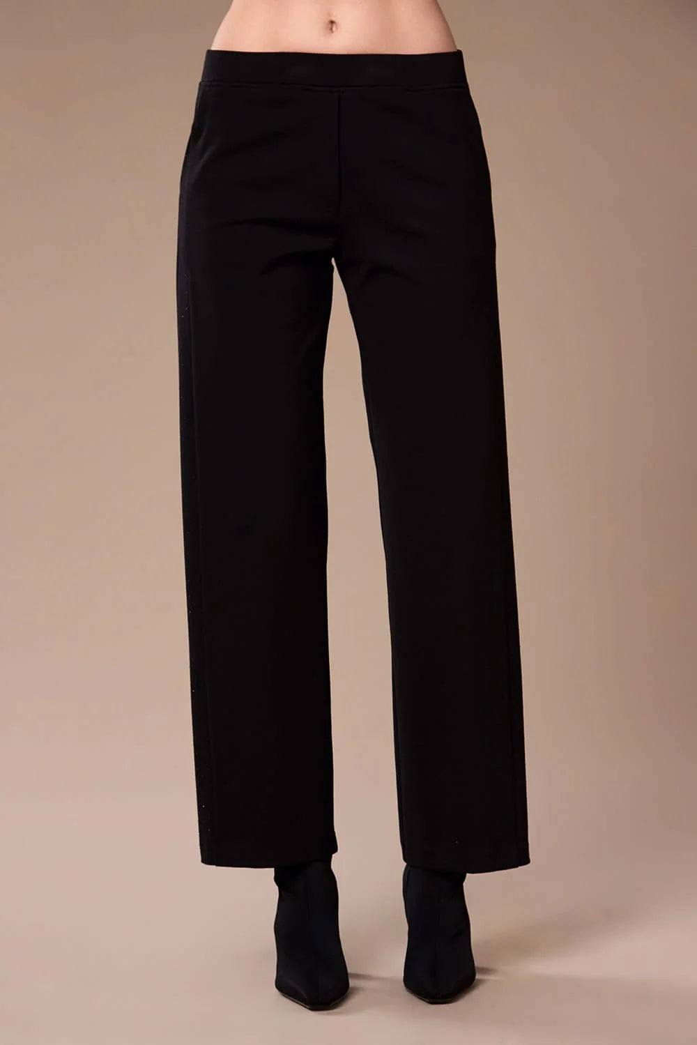 Black Side Stripe Cocktail Trouser