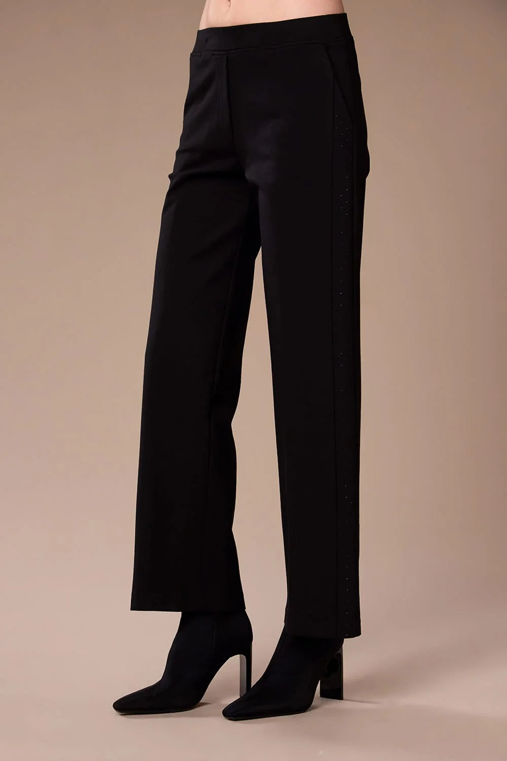 Black Side Stripe Cocktail Trouser