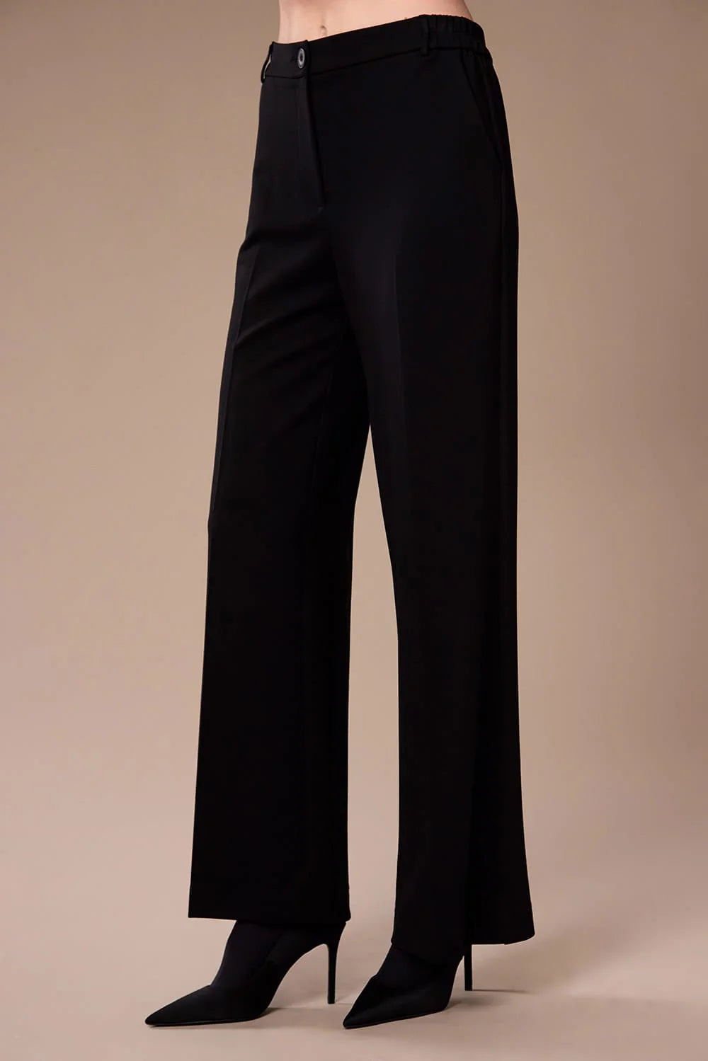 Black Flare Trouser