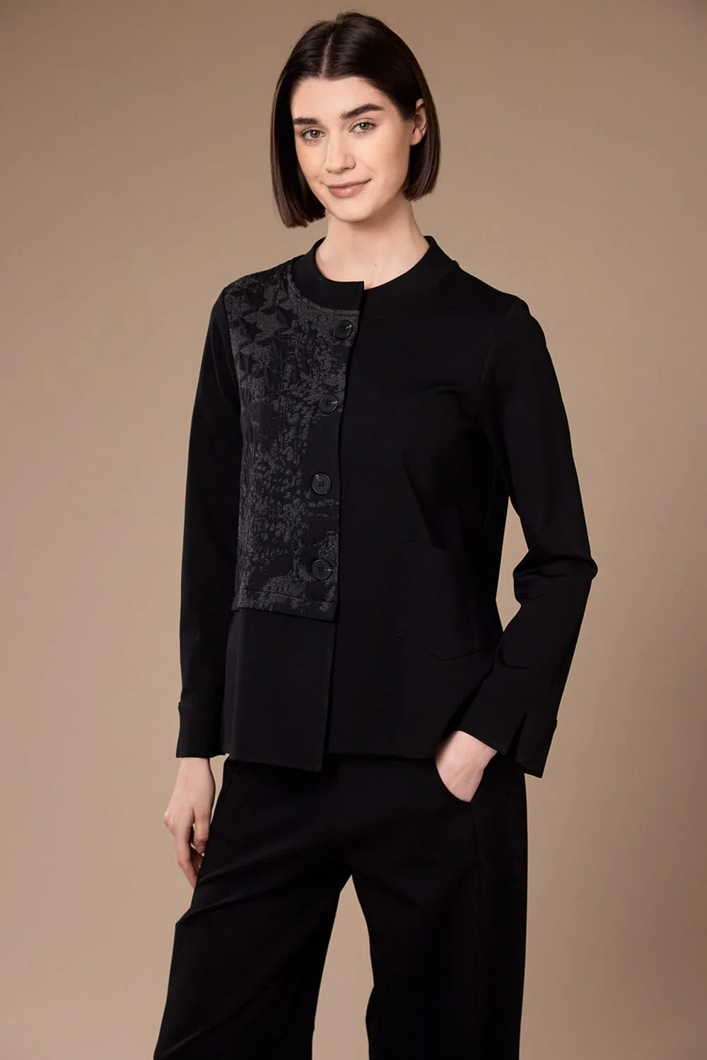 Black Slouch Trouser