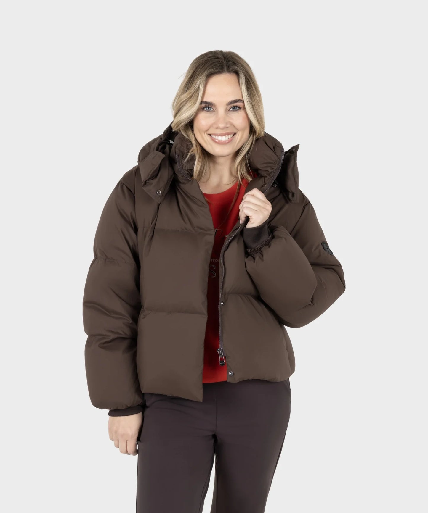Espresso Bomber Jacket