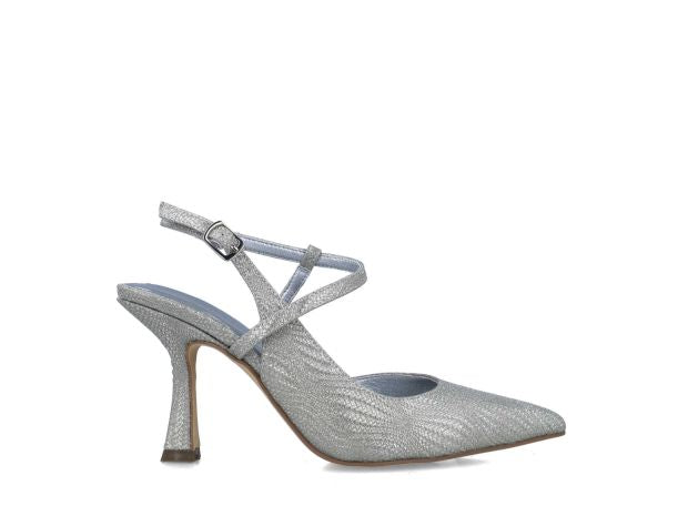 Agnarr Silver High Heels