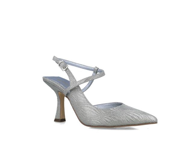 Agnarr Silver High Heels