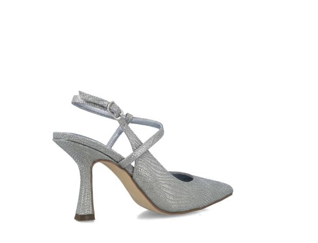 Agnarr Silver High Heels