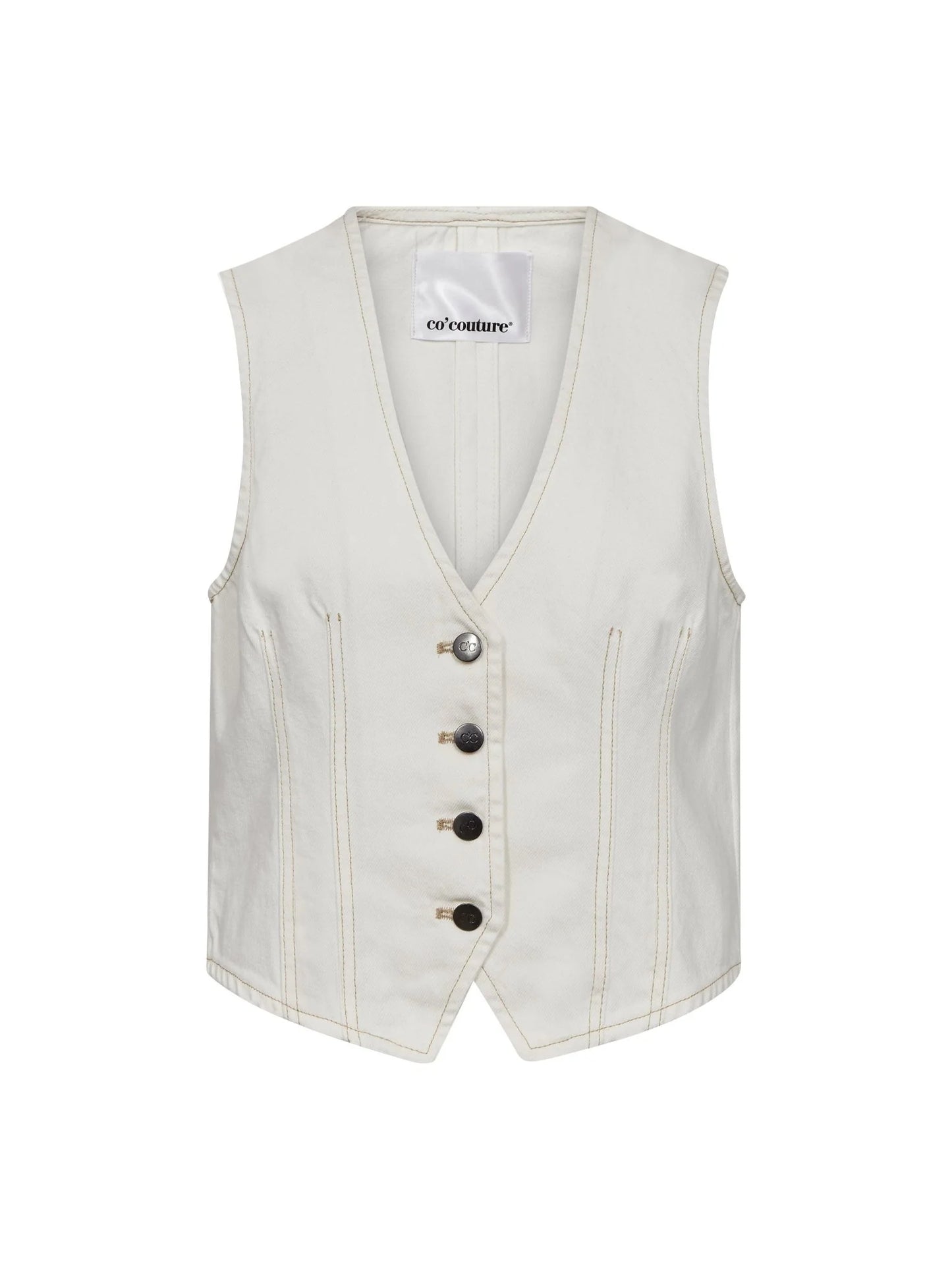 Bernetta Vest  Bone