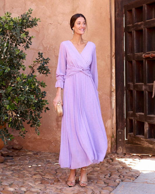 Clary Lilac Dress