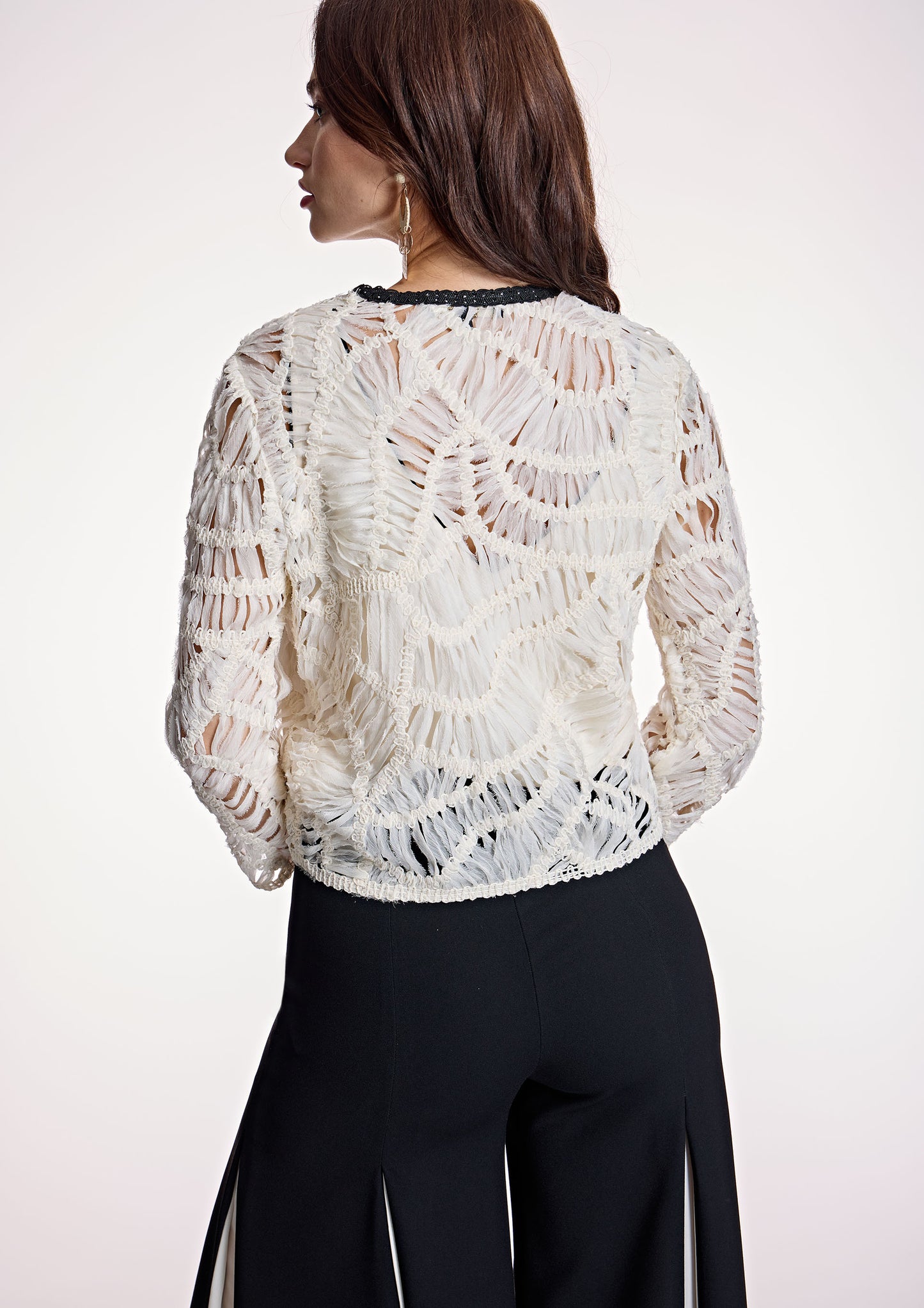 Ecru Short Fancy Jacket