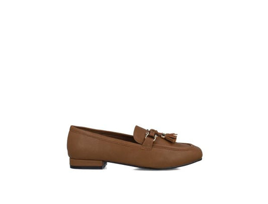 Tan Slip On Shoe