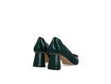 Green Patent Shoe