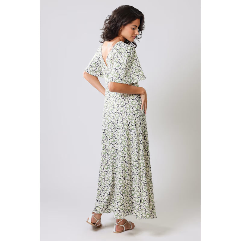Floral Anglaise Green Floral Rene Maxi Dress