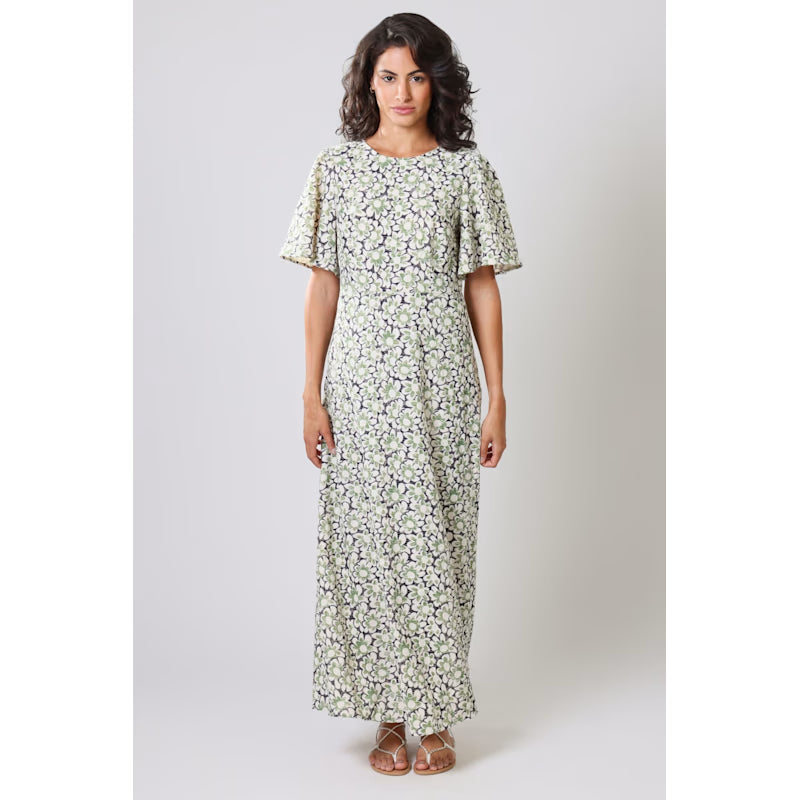 Floral Anglaise Green Floral Rene Maxi Dress