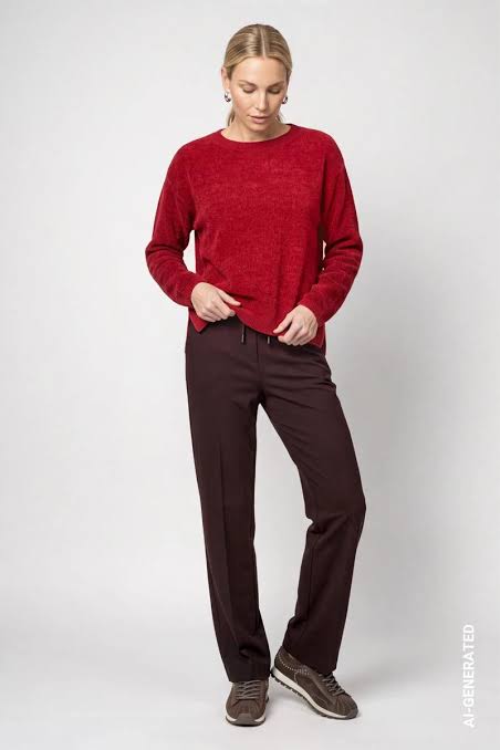 Claret Soft Cozy Knitwear