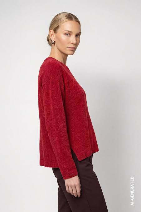 Claret Soft Cozy Knitwear