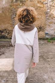 Beige And Cream Coat