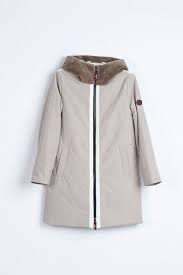 Beige And Cream Coat