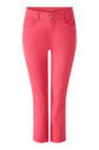 Pink Slim Leg Cotton Capri