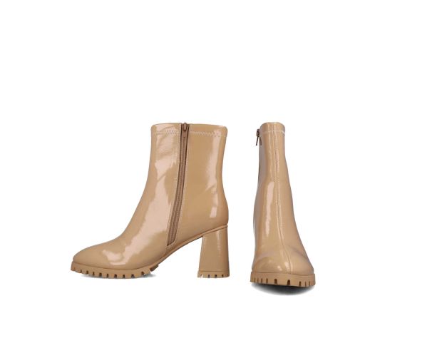 Beige Ankle Boots