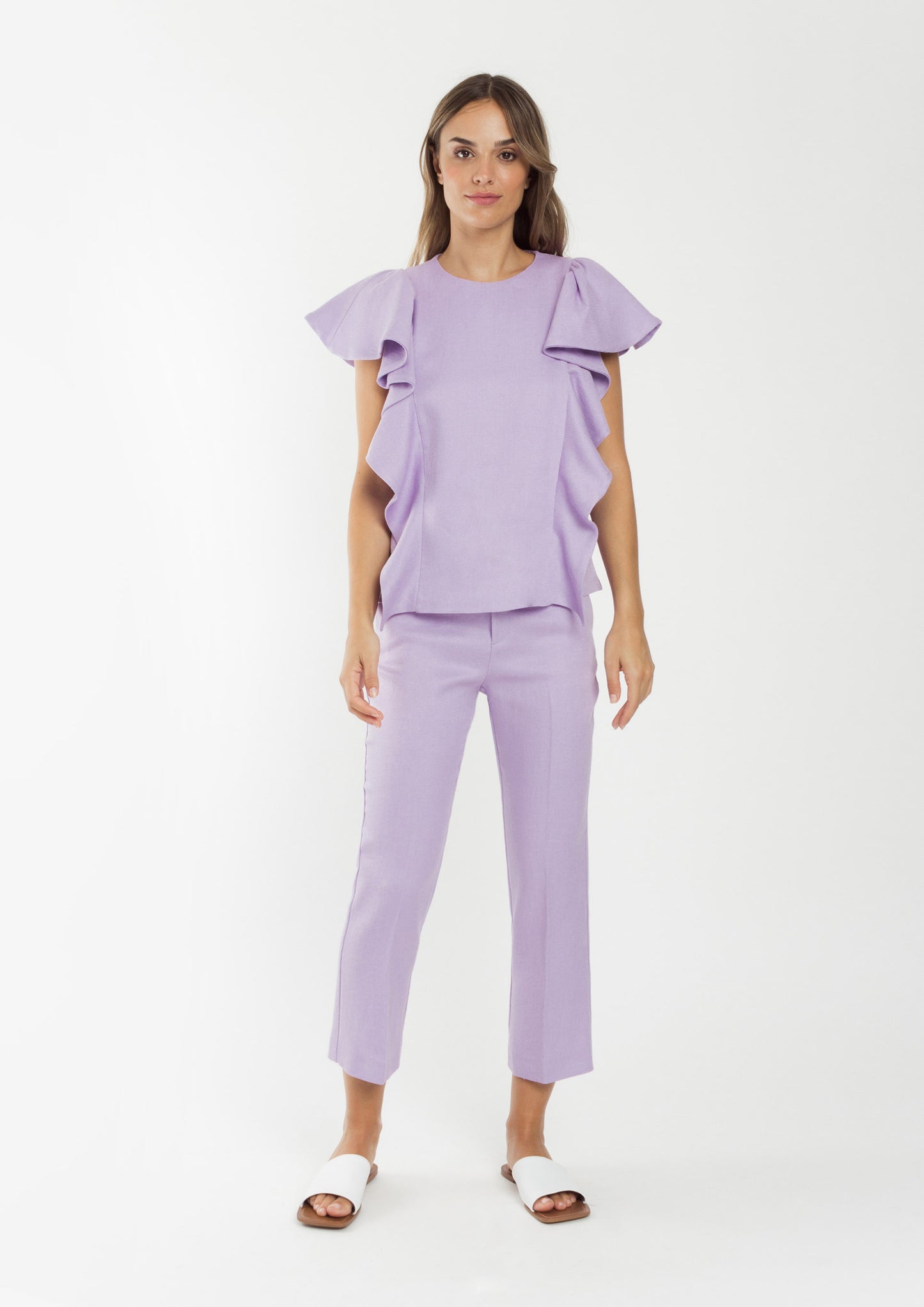 Lilac Plain Top