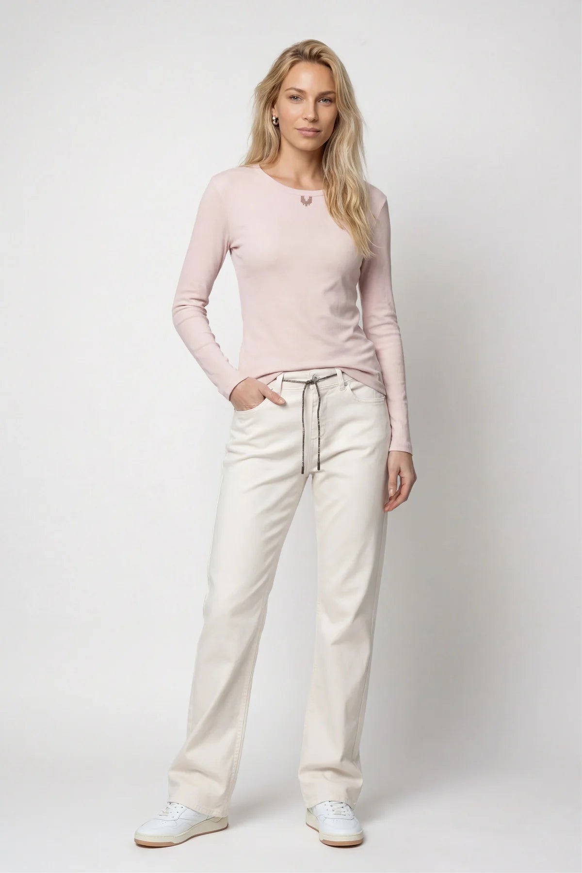 Blush Sparkle Top
