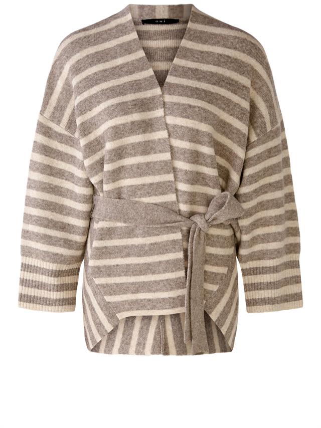 Camel & Cream Knit Cardigan