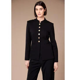 Black Military Style Jacket