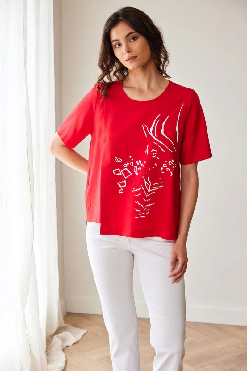 Rubber Applique Top