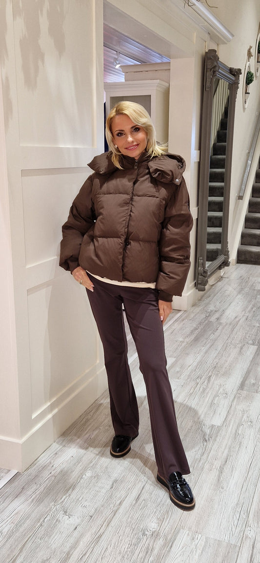 Espresso Bomber Jacket