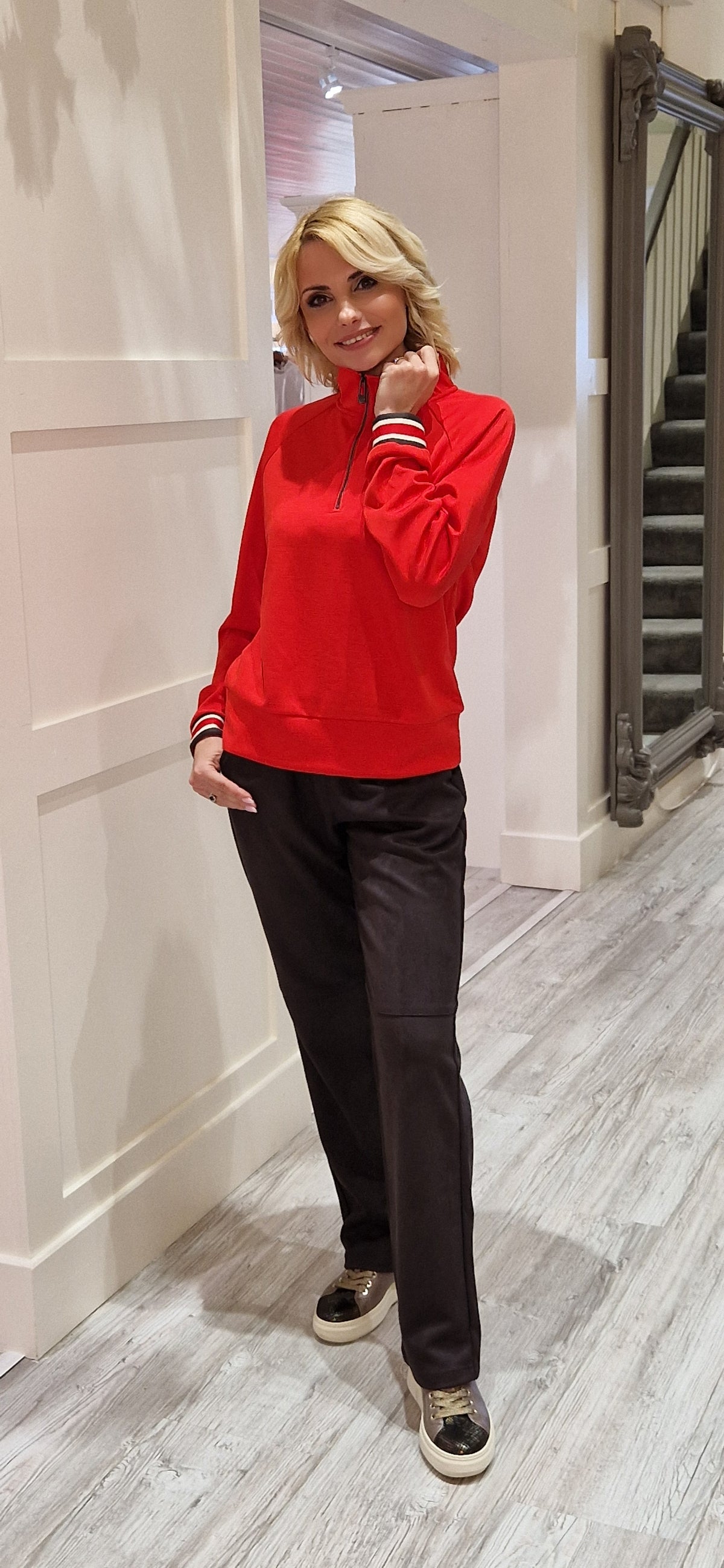 Red Sweatershirt
