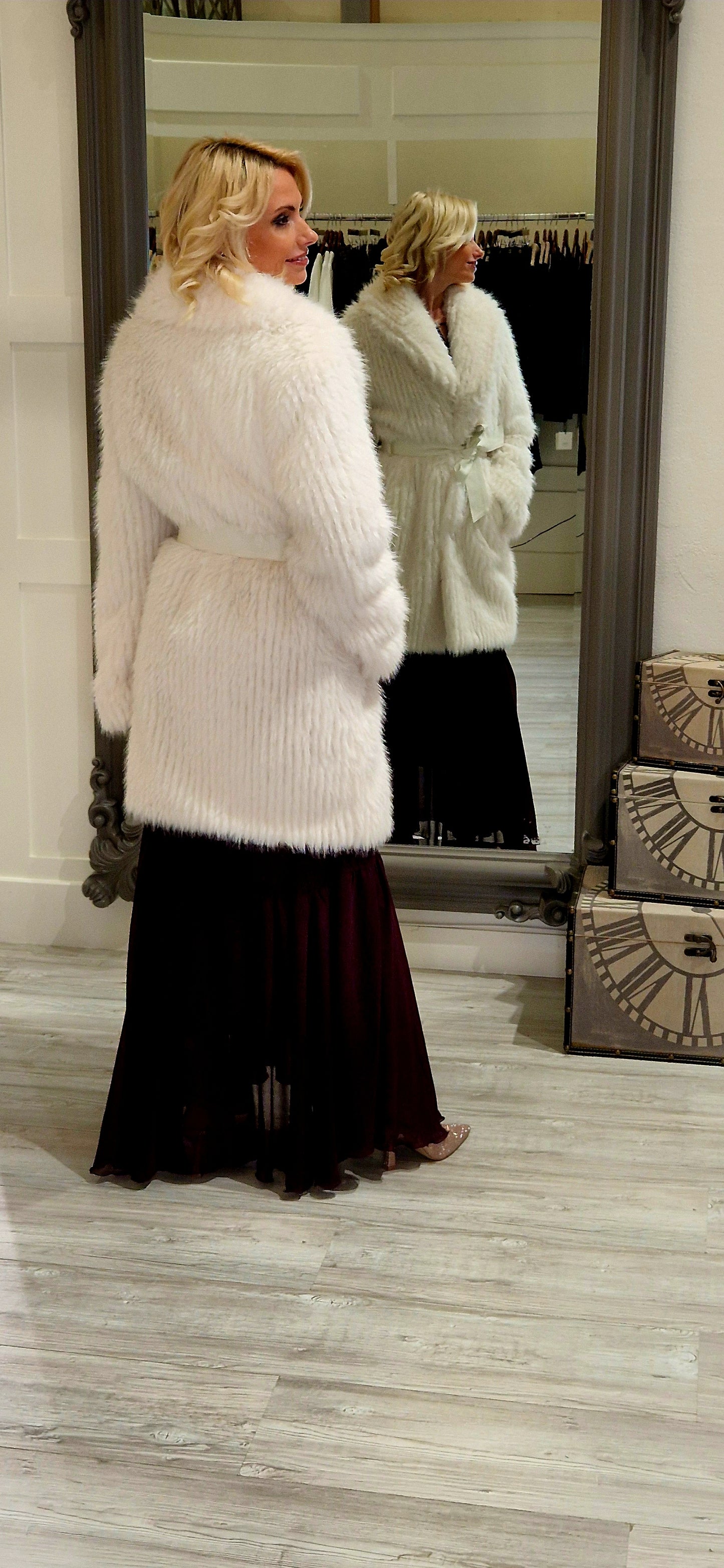 Magnificent Boho Burgundy Maxi Dress