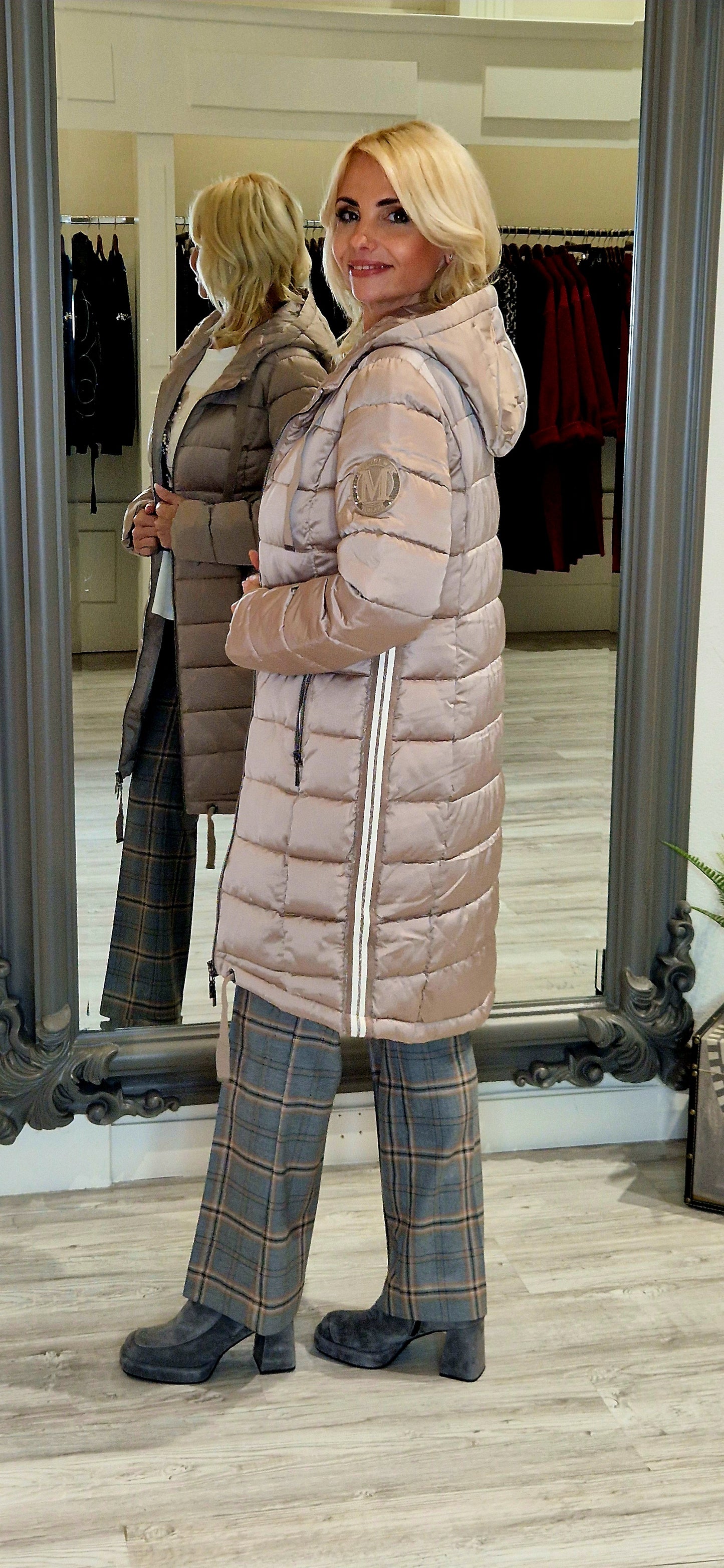 Grey & Camel Classic Trousers