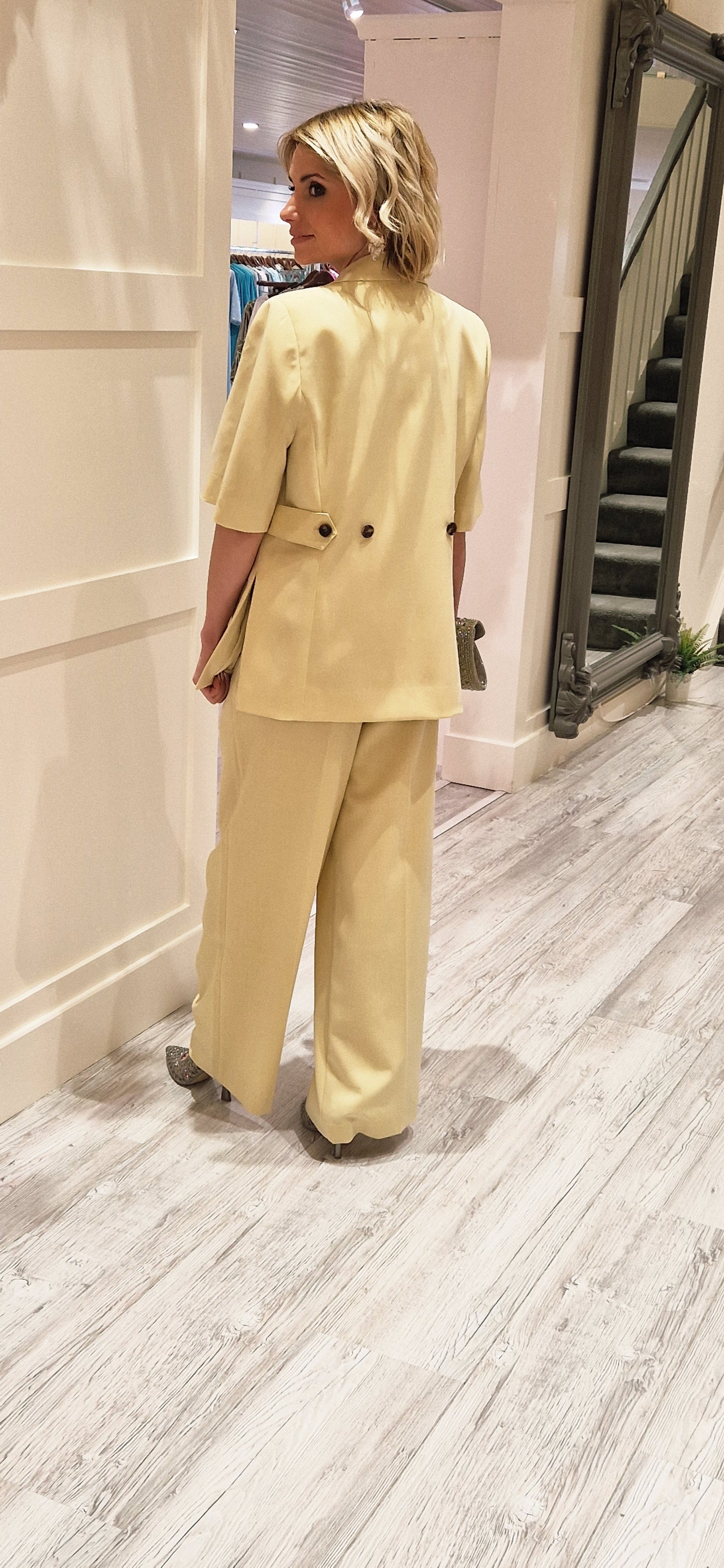 Mimosa Short Sleeve Blazer