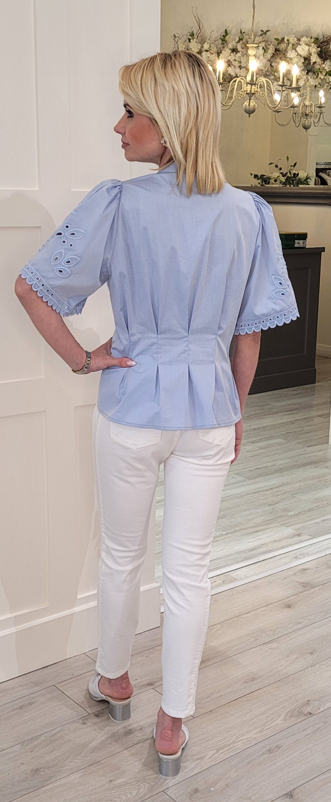 Poppy Blue Shirt