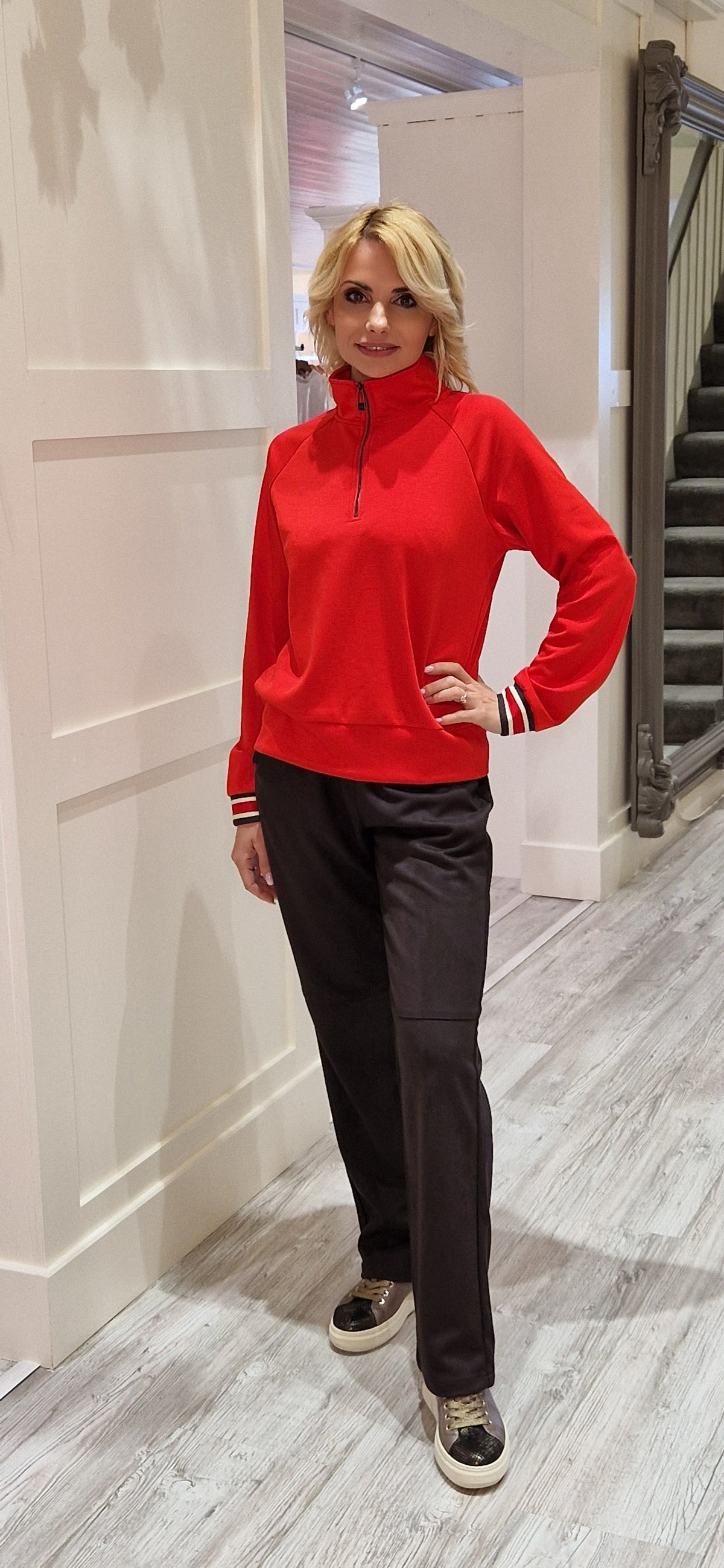 Red Sweatershirt