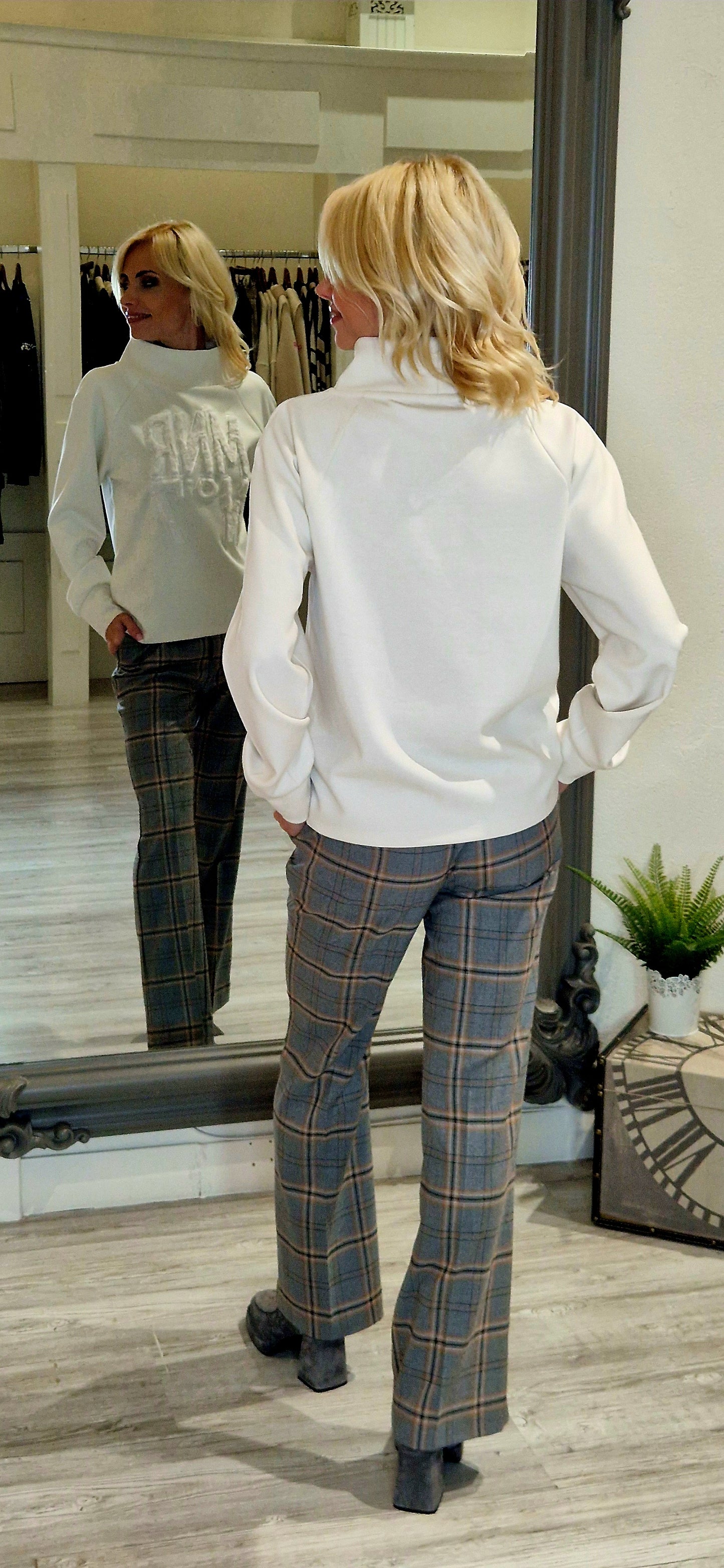 Grey & Camel Classic Trousers