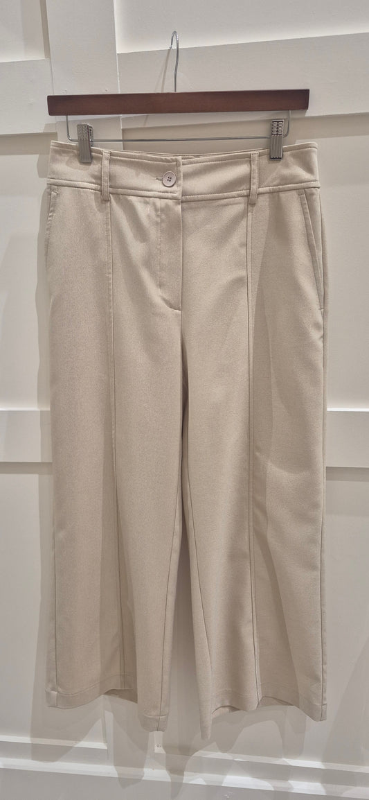 Gold Shimmer Palazzo Trousers