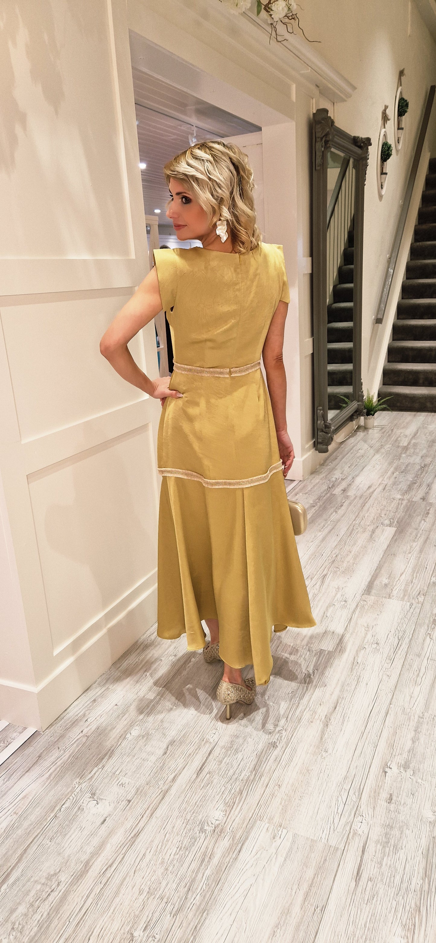 Mimosa Short Sleeve Dress