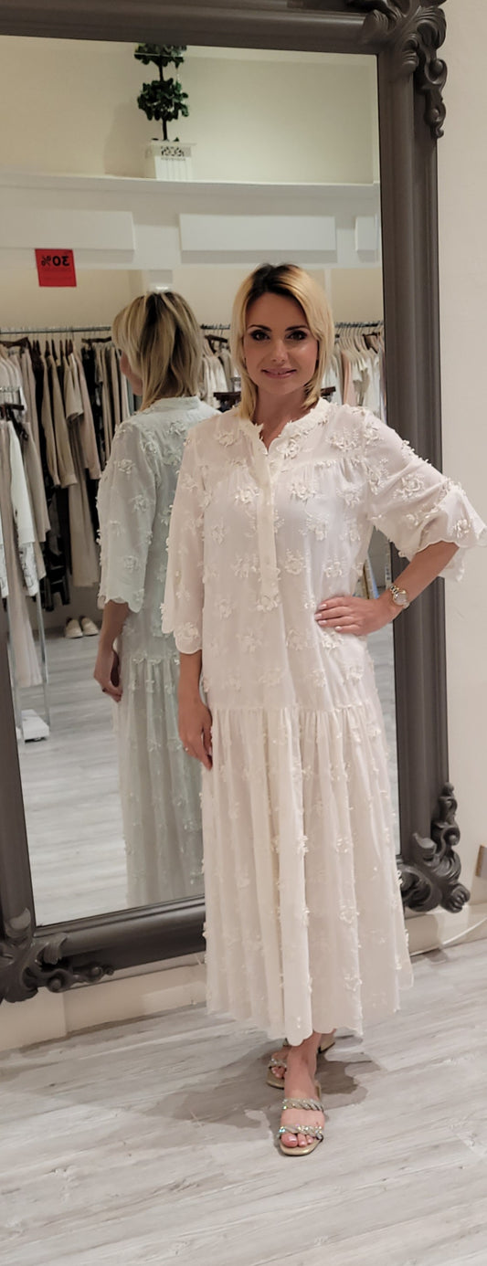 Cotton Cream Dress