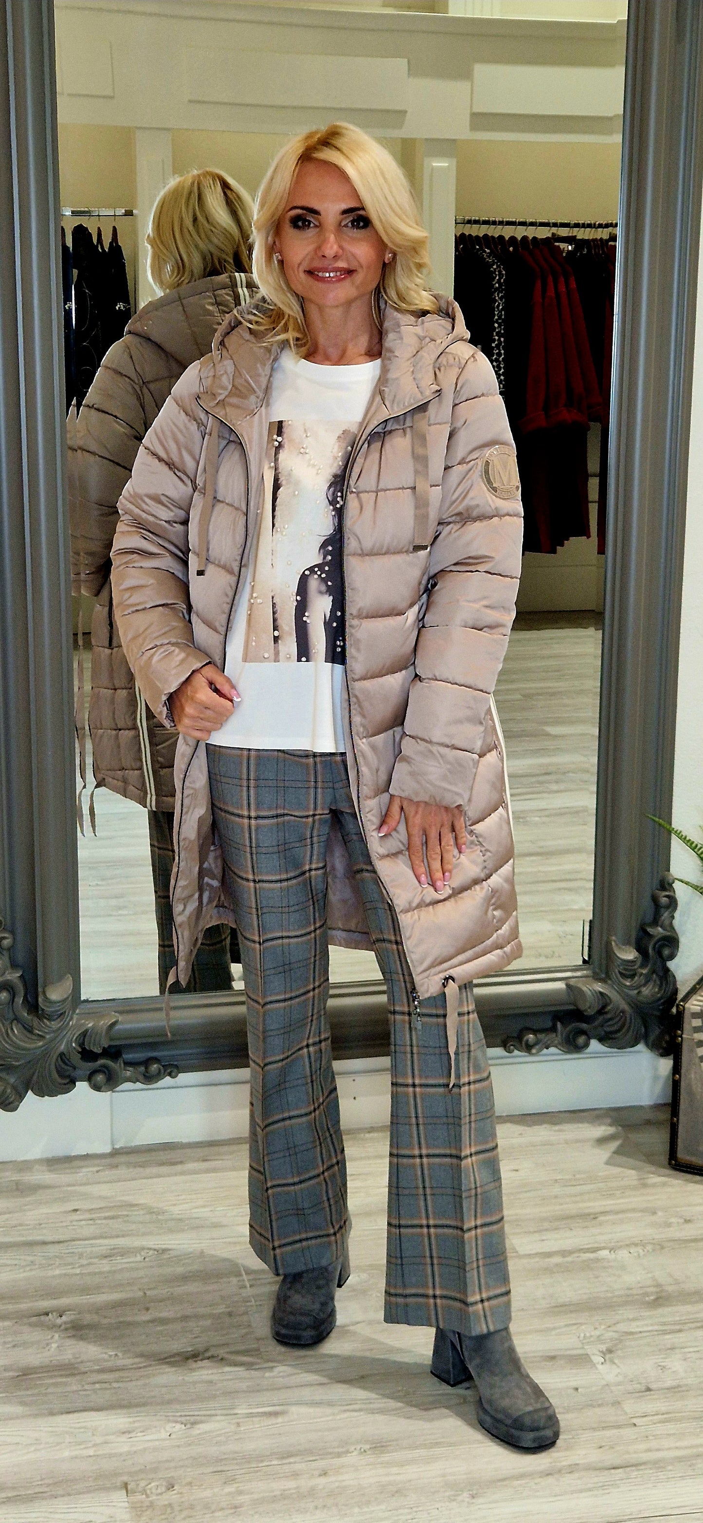 Grey & Camel Classic Trousers