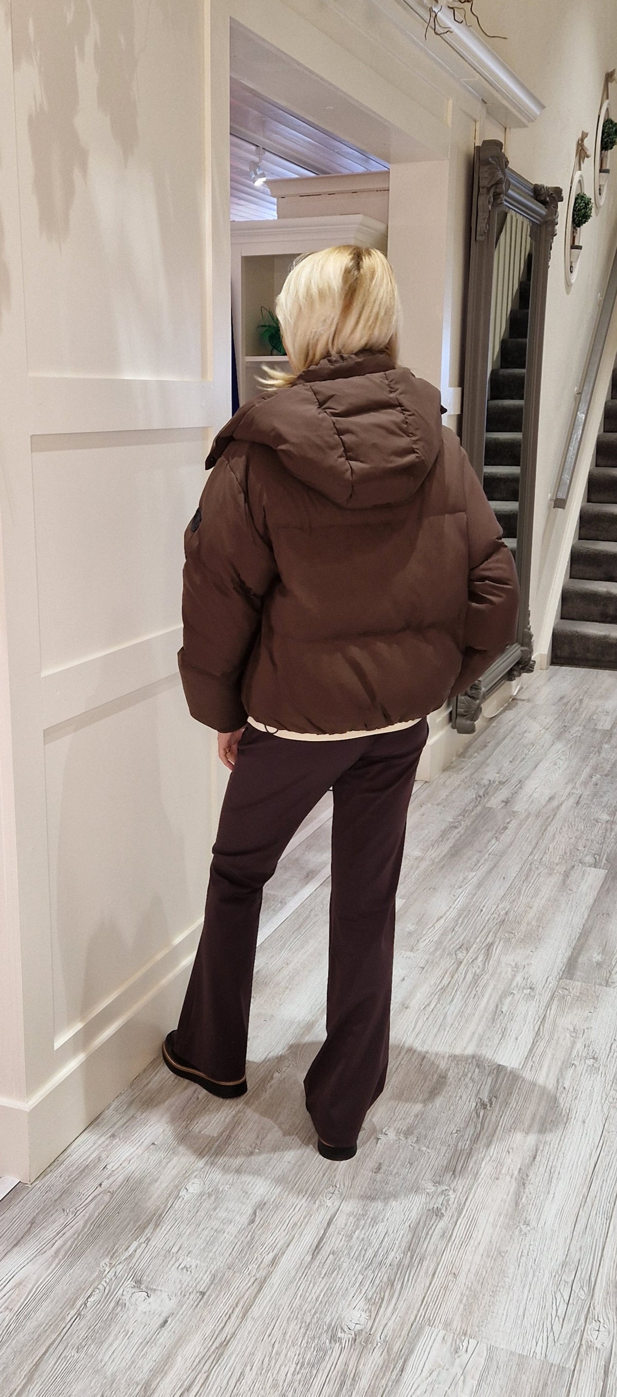 Espresso Bomber Jacket