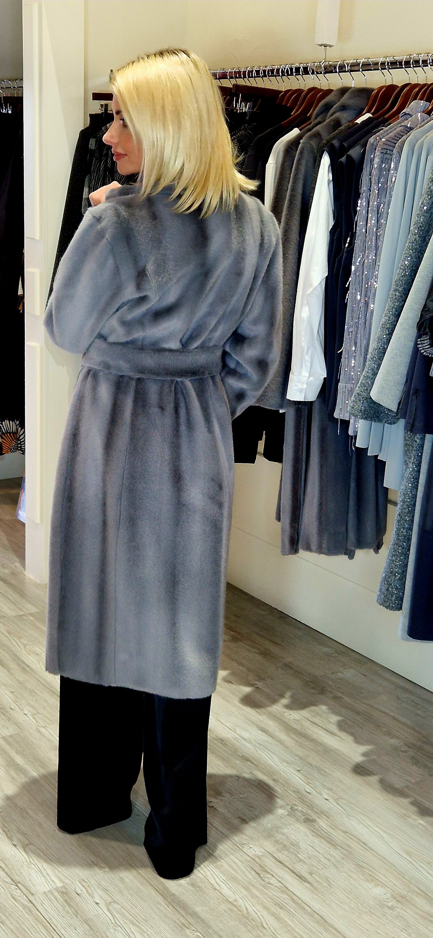 Lara Reversible Grey Coat