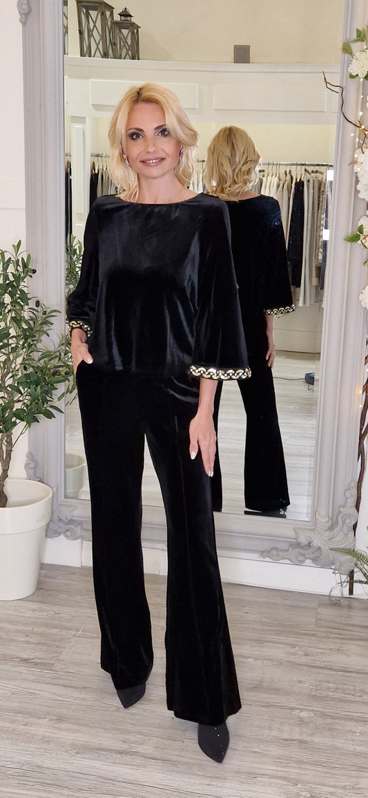 Black Ceeci Trousers