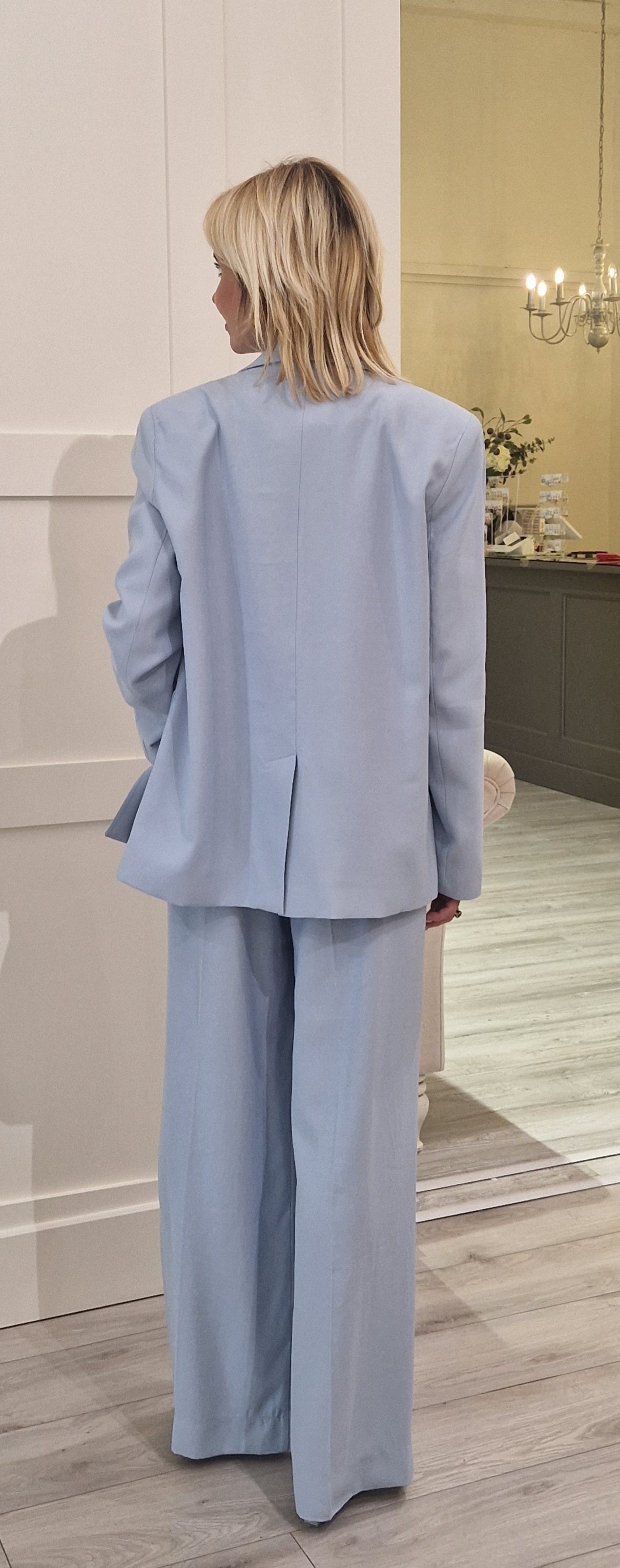 Powder Blue Trousers