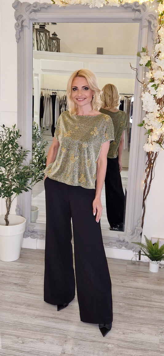 Gold Grace Top