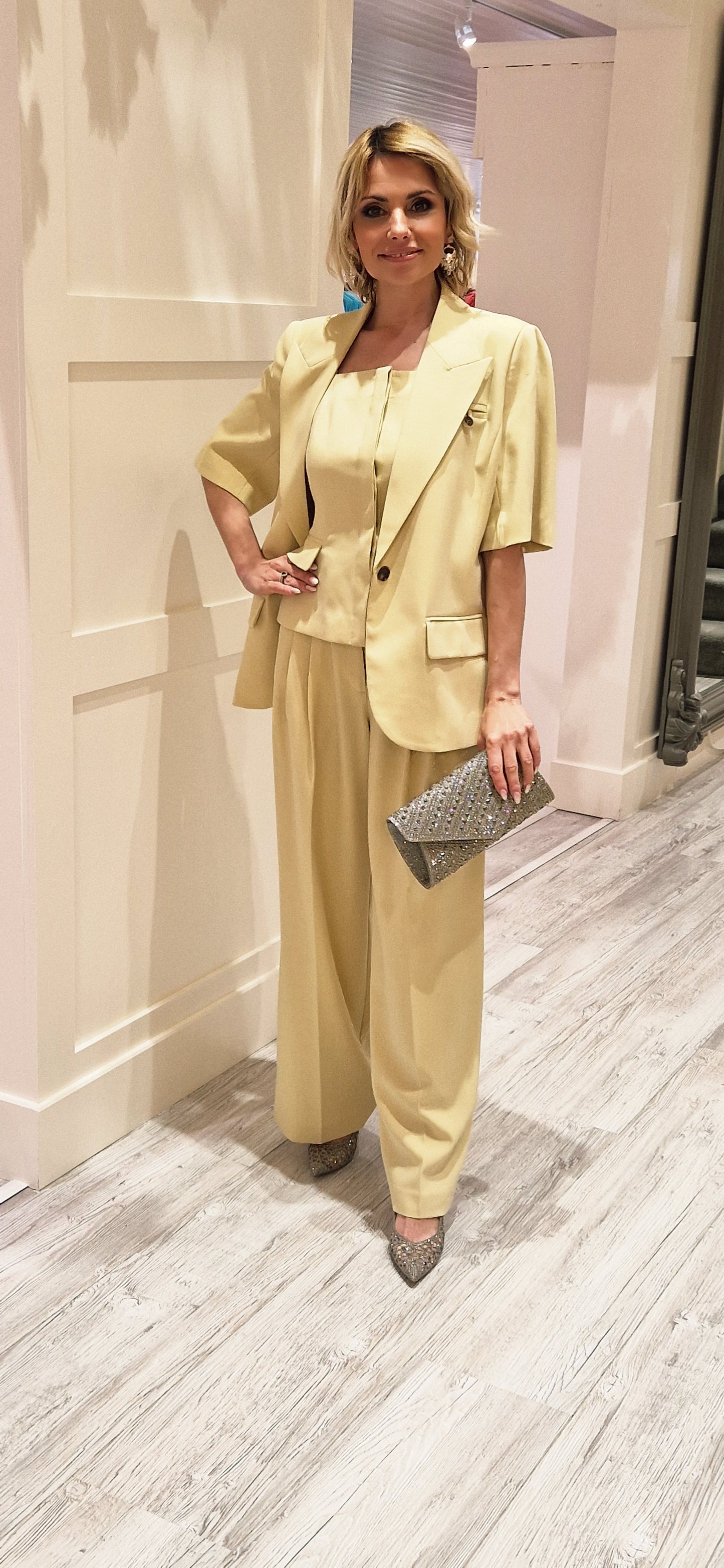 Mimosa Short Sleeve Blazer