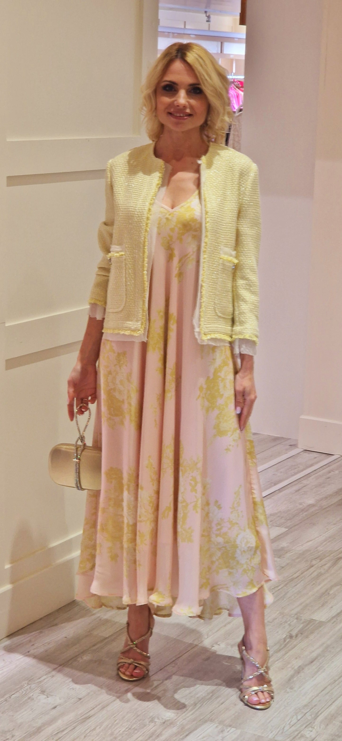Lemon Chanel Style Jacket