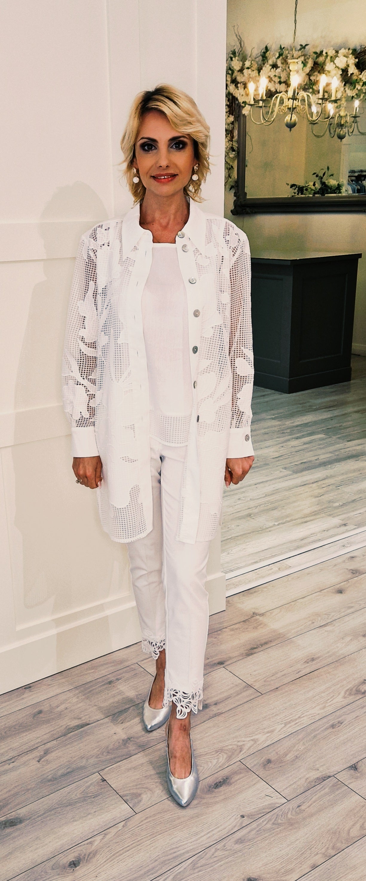 White Lace Jacket