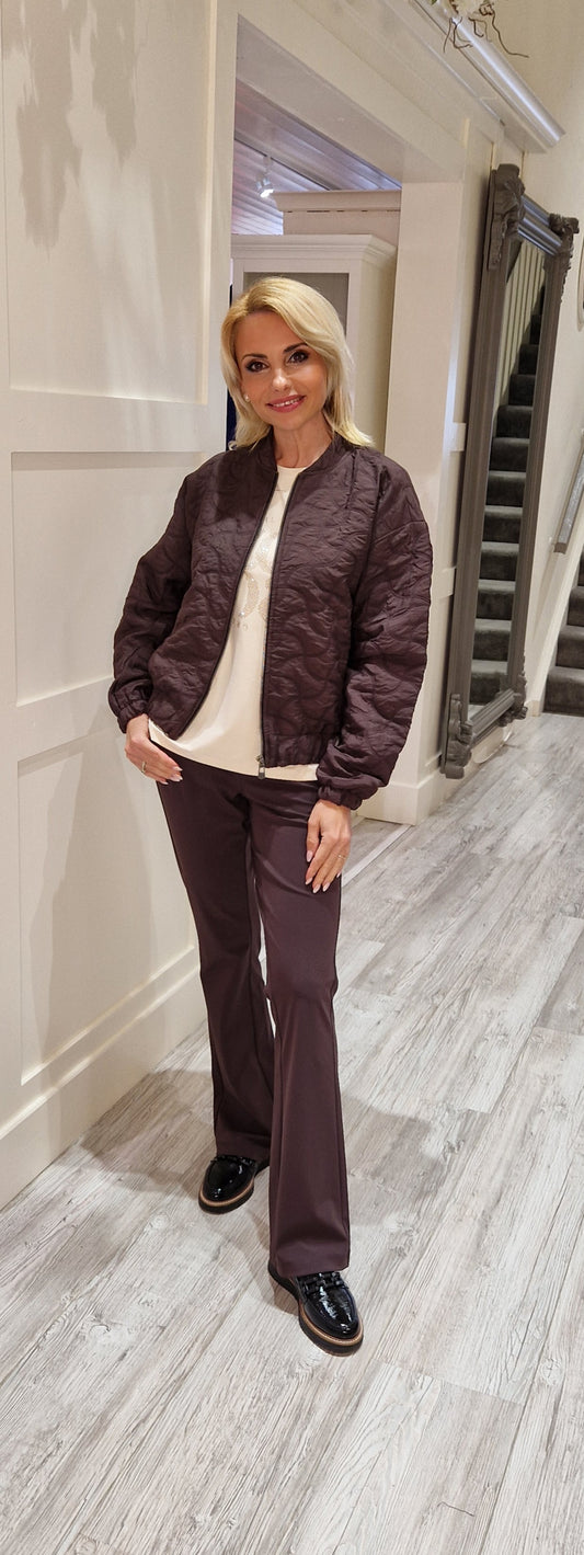 Espresso Quilted Jacket