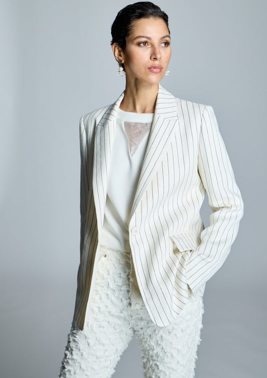 Cream Trousers With Beautiful Details